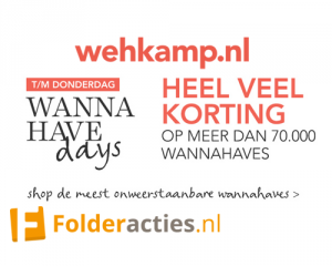 Wehkamp wanna have days folderacties.nl