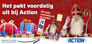 Action Sinterklaas folder folderacties.nl