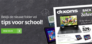 Dixons Back to School folderacties.nl